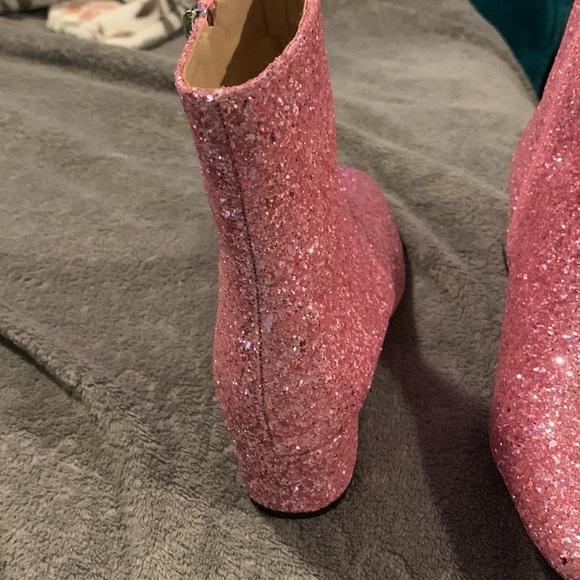 Pink Sparkle Booties - Picture 3 of 10
